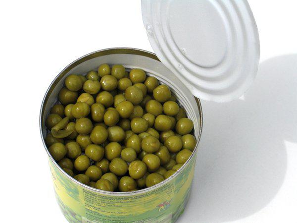 Canned green peas price based on types